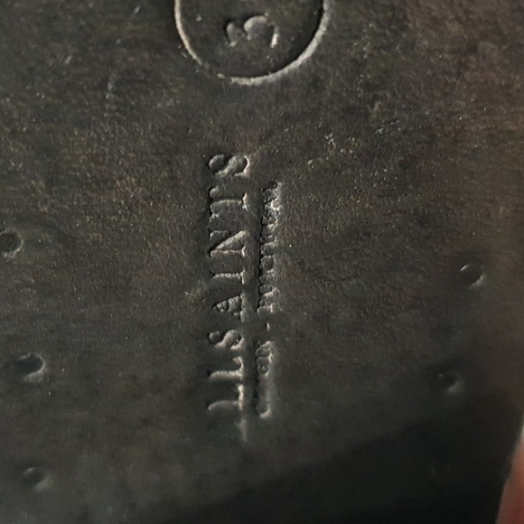 Allsaints Sable Black Meera Ankle Boots - Picture 10 of 13